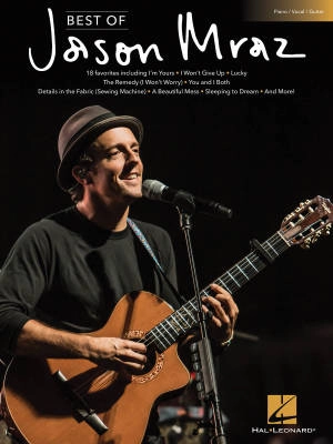 Hal Leonard - Best of Jason Mraz - Piano/Vocal/Guitar - Book