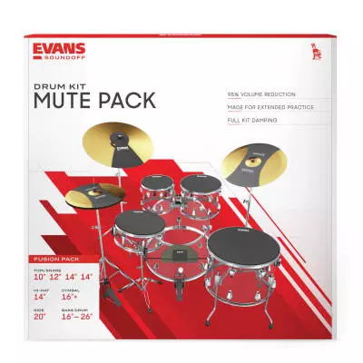 SoundOff Fusion Drum Mute Set