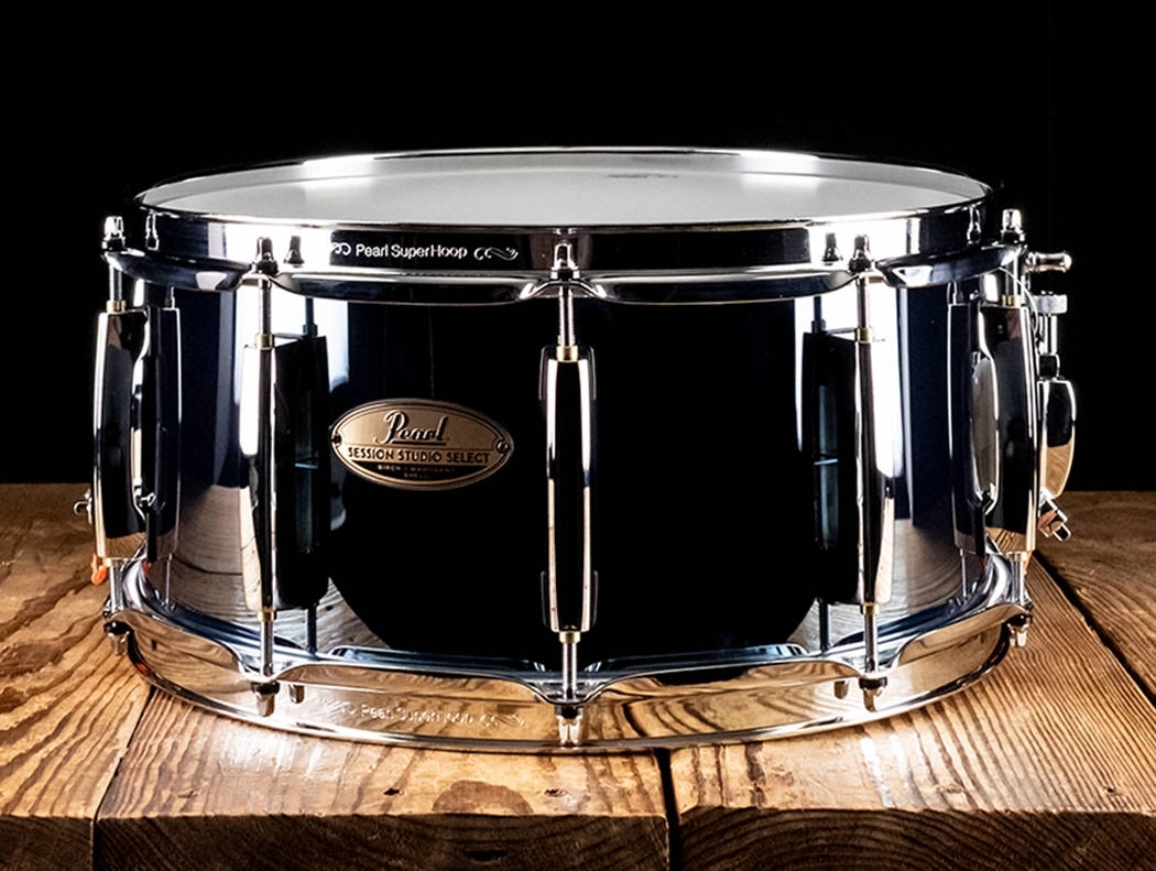 Session Studio Select Snare Drum 6.5x14\'\' - Black Mirror Chrome