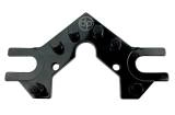 The String Butler - String Butler V4 for Wide Headstocks - Black with Black Rollers