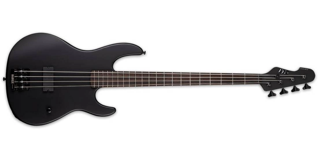 LTD AP-4 Black Metal Bass - Black Satin