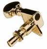 Mini Locking Rotomatic Machine Heads - Gold 6 In-line