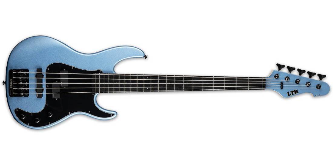 LTD AP-5 5-String Bass - Pelham Blue