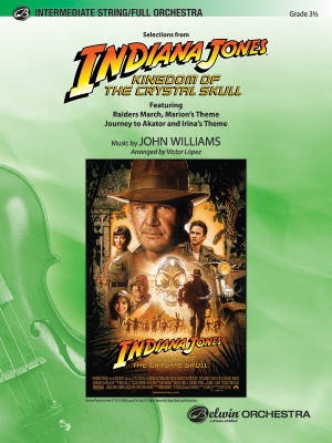 Belwin - Selections from Indiana Jones and the Kingdom of the Crystal Skull - Williams/Lopez - Orchestre complet - Niveau 3.5