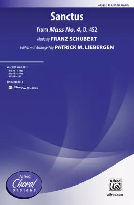 Sanctus (from Mass No. 4, D. 452) - Schubert/Liebergen - SSA