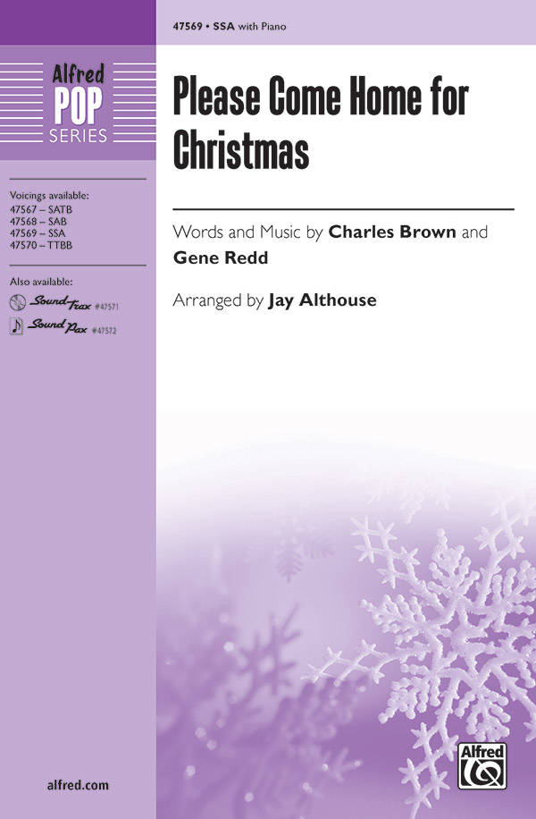 Please Come Home for Christmas - Brown/Redd/Althouse - SSA