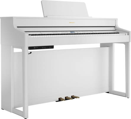 HP702 Digital Piano with Stand and Bench - White