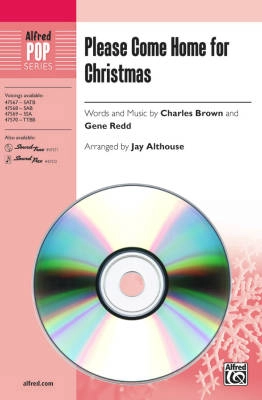 Alfred Publishing - Please Come Home for Christmas - Brown/Redd/Althouse - SoundTrax CD