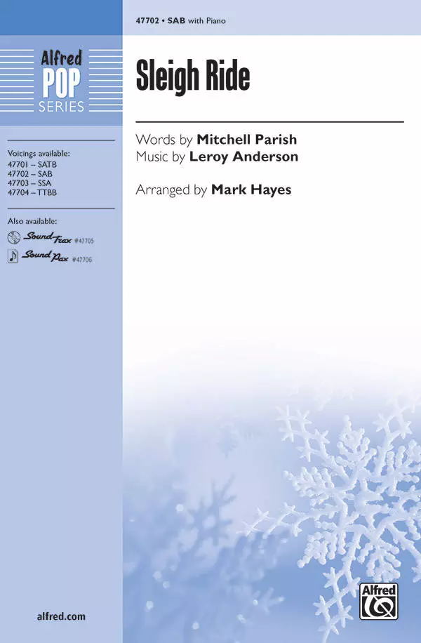 Sleigh Ride - Parish/Anderson/Hayes - SAB