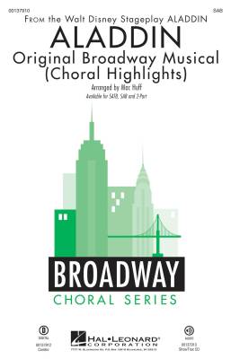 Hal Leonard - Aladdin: Original Broadway Musical (Choral Highlights) - Huff - SAB