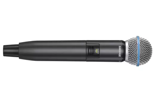 GLX-D Handheld Transmitter with Beta58A Supercardioid Dynamic Microphone