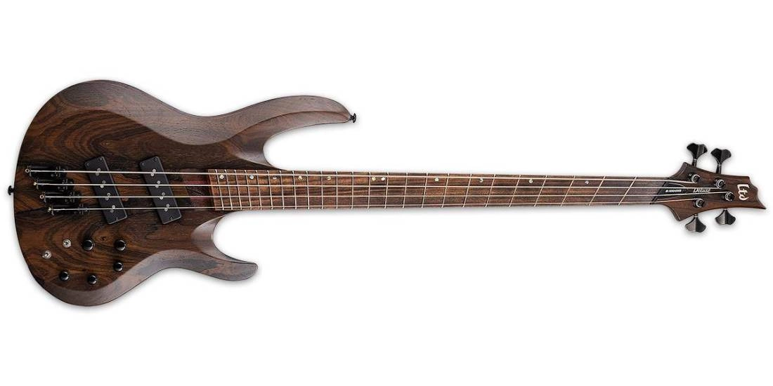 LTD B-1004 Multi-Scale Bass - Natural Satin Ziricote