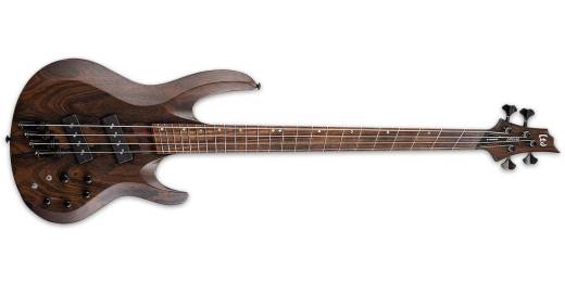 ESP Guitars - LTD B-1004 Multi-Scale Bass - Natural Satin Ziricote