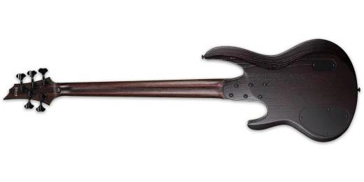 LTD B-1005 Multi-Scale 5-String Bass - Natural Satin Ziricote