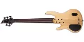 LTD B-1005 5-String Bass - Natural Satin Bocote