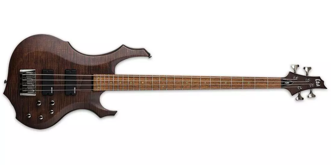 LTD F-204FM Bass - Walnut Brown Satin