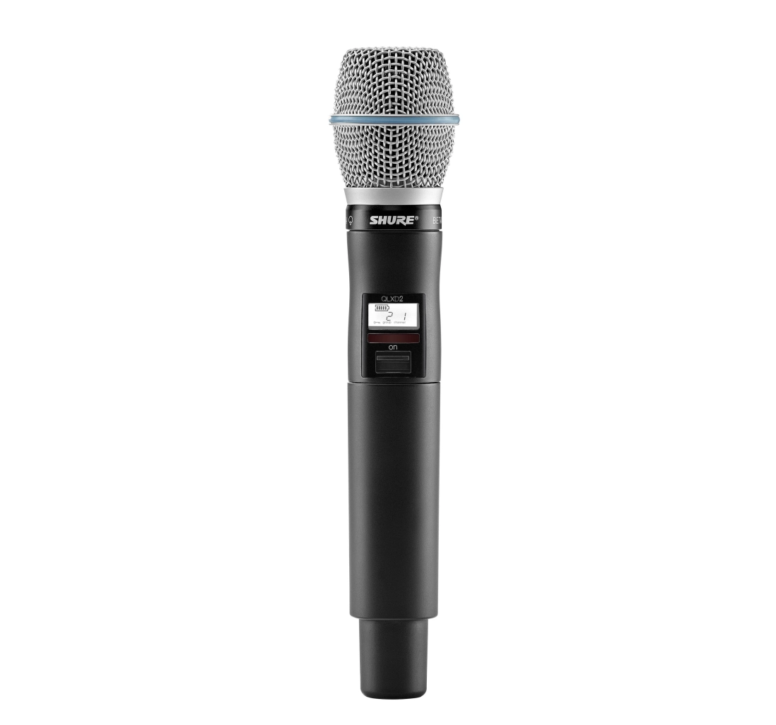 QLXD2/BETA87C Digital Handheld Wireless Microphone Transmitter (G50 Band)