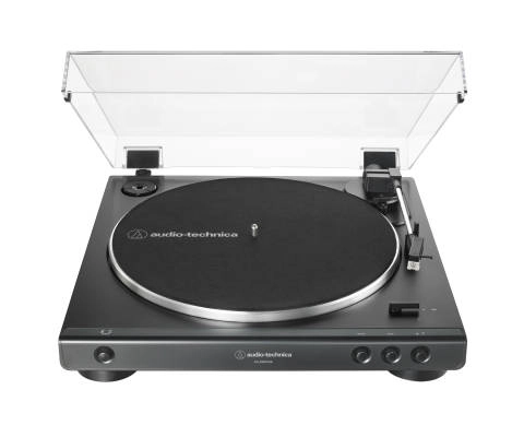 AT-LP60XUSB Fully Automatic Belt-Drive Turntable (USB & Analog) - Black