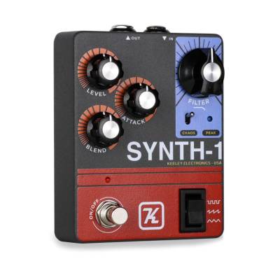 Synth-1 Reverse Attack Fuzz Wave Generator Pedal