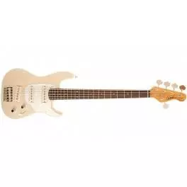 Shifter 5-String Bass - Transparent Cream/Rosewood Neck