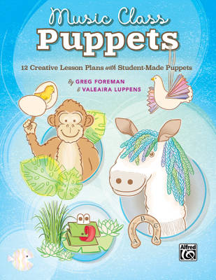 Music Class Puppets - Foreman/Luppens - Book