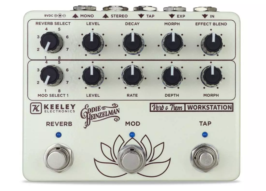 Eddie Heinzelman Verb o Trem Workstation Multi-Effects Pedal