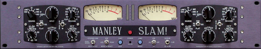 Slam - Stereo Mic Preamp with FET Limiters