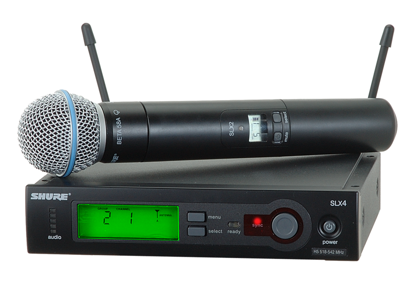 SLX24/BETA58A SLX Series Wireless Microphone System