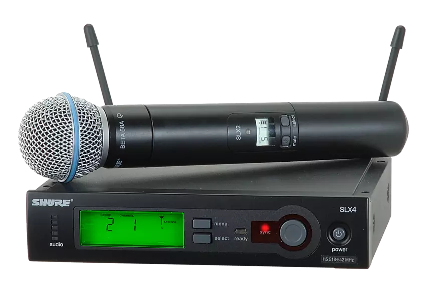 SLX24/BETA58A SLX Series Wireless Microphone System