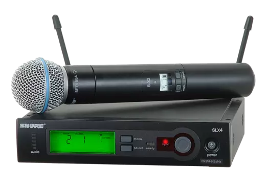 SLX24/BETA58A SLX Series Wireless Microphone System