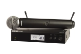 Shure - BLX24R\/SM58 Wireless Handheld System with SM58 Microphone and Rack Mountable Receiver (H9: 512-542 MHz)