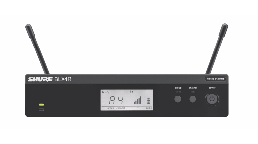 BLX24R/SM58 Wireless Handheld System with SM58 Microphone and Rack Mountable Receiver (H9: 512-542 MHz)