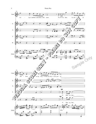 Danny Boy - Irish/Nickel - SATB