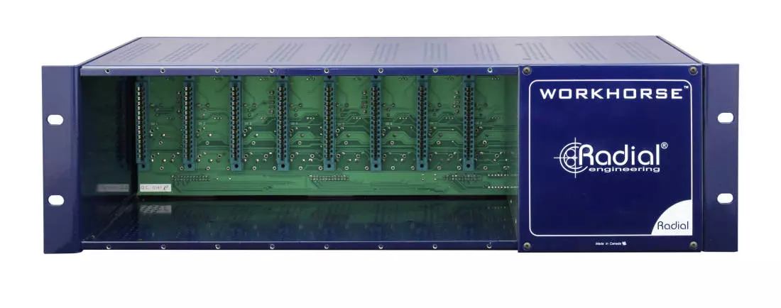 500 Series - Workhorse Rack Frame - Phantom Power 8-Slot