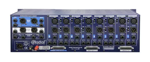500 Series - Workhorse Rack Frame - Phantom Power 8-Slot