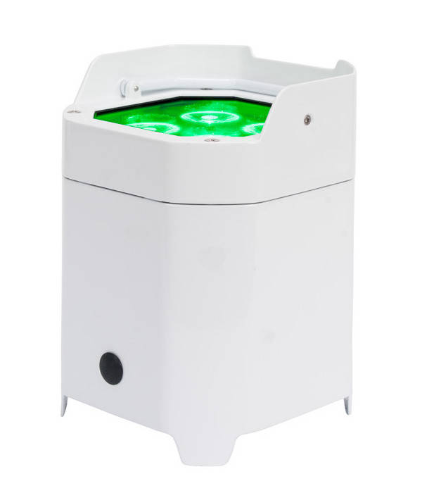 Element HEXIP - Battery Powered Indoor/Outdoor LED Par w/WiFLY EXR Wireless DMX - White