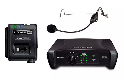 Digital Wireless Headset Mic System with 100ft Range