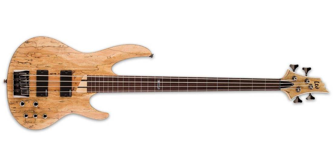 LTD B-204SM Fretless Bass - Natural Satin