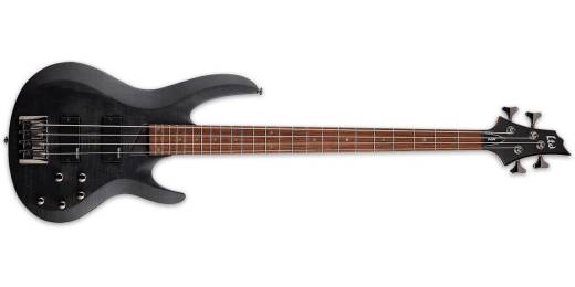 ESP Guitars - LTD B-204SM Bass - See Thru Black Satin