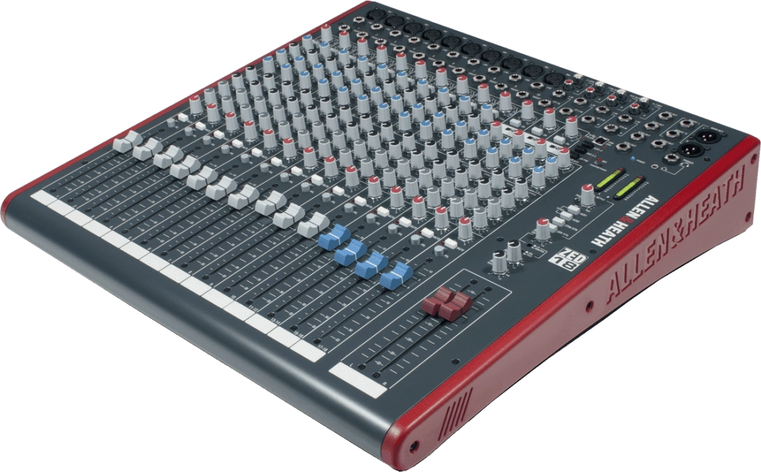 ZED-18 18-Channel Live/Recording Mixer with USB In/Out