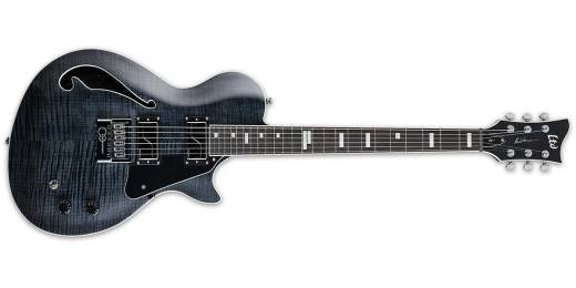 ESP Guitars - LTD BW-1 Evertune Ben Weinman Signature Electric Guitar with Case - See Thru Black
