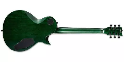 LTD EC-1000 Electric Guitar with Seymour Duncan Pickups - See Thru Green - Left-Handed
