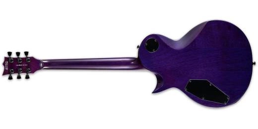 LTD EC-1000 Guitare électrique avec micros Seymour Duncan - See Thru Purple