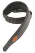"Levys - Garment Leather Guitar Strap - Black"