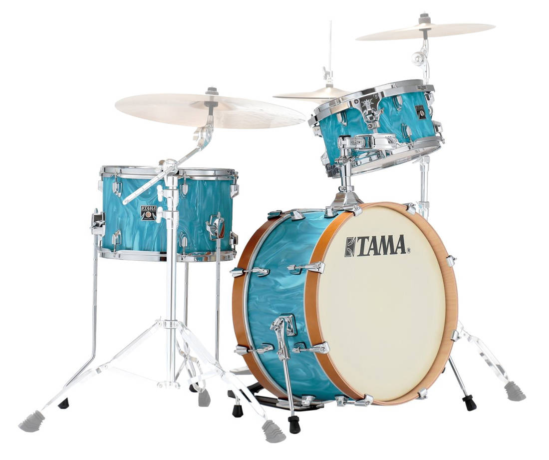 Superstar Classic Neo-Mod 3-Piece Shell Pack (20,12,14) - Turquoise Satin Haze