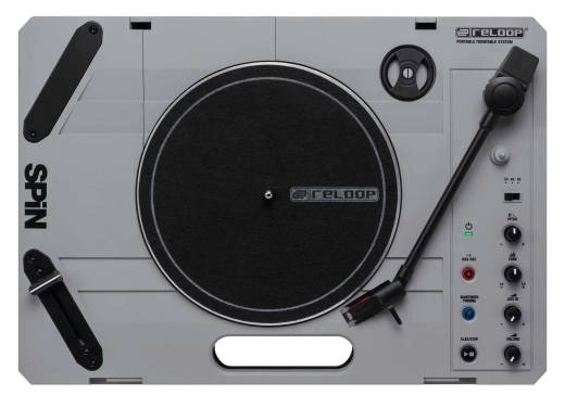 Reloop - SPiN Portable Turntable with USB & Bluetooth Connectivity