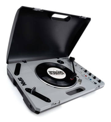 SPiN Portable Turntable with USB & Bluetooth Connectivity