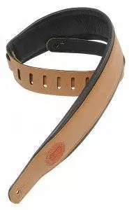 Garment Leather Guitar Strap - Tan