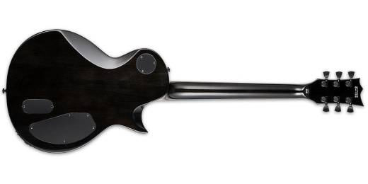 LTD EC-1000 Piezo Electric Guitar - See Thru Black - Left-Handed