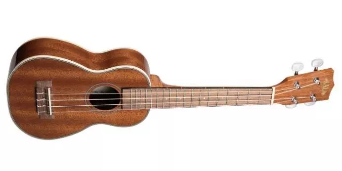 Long-Neck Mahogany Soprano Ukulele - Gloss Finish